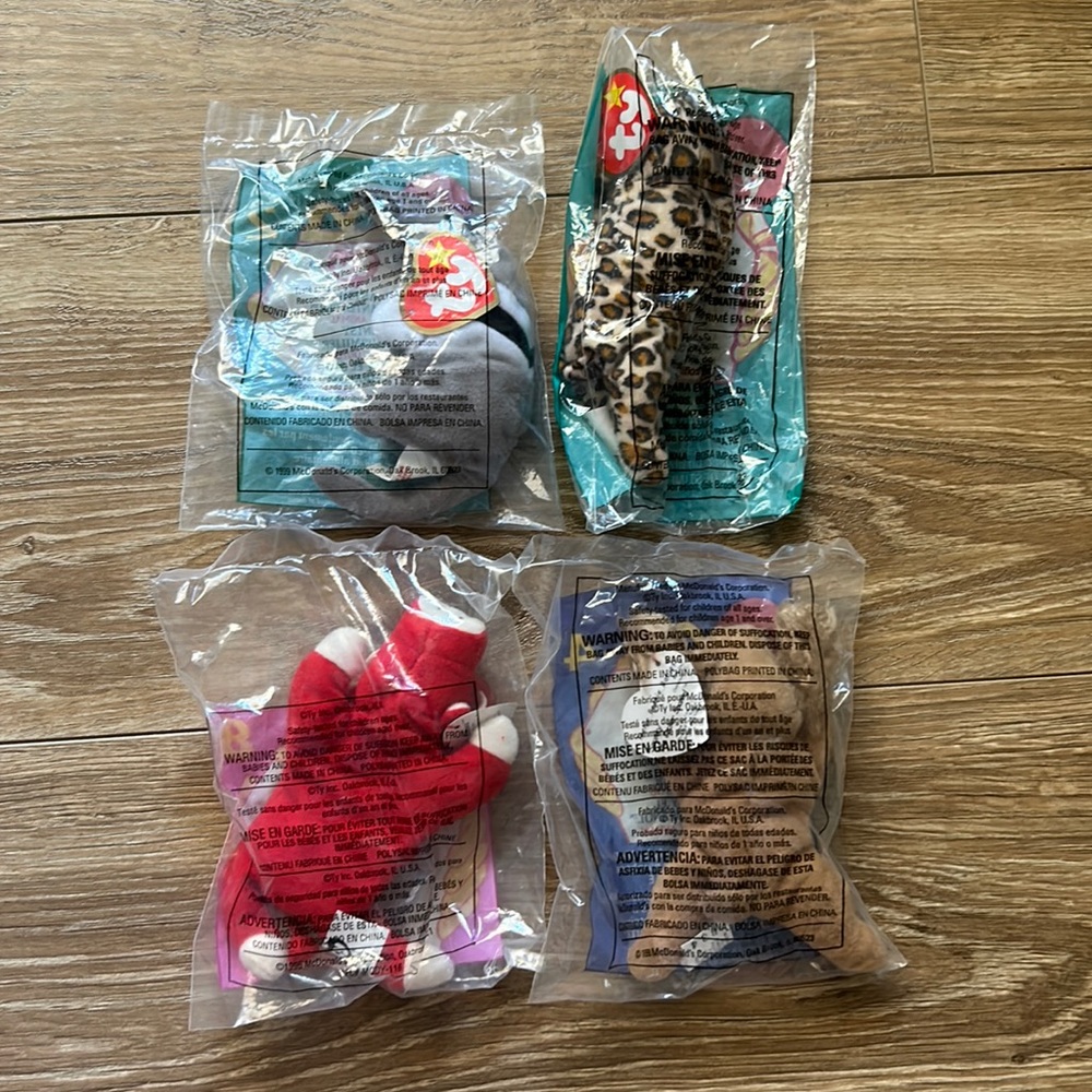 Ty McDonald’s beanie babies